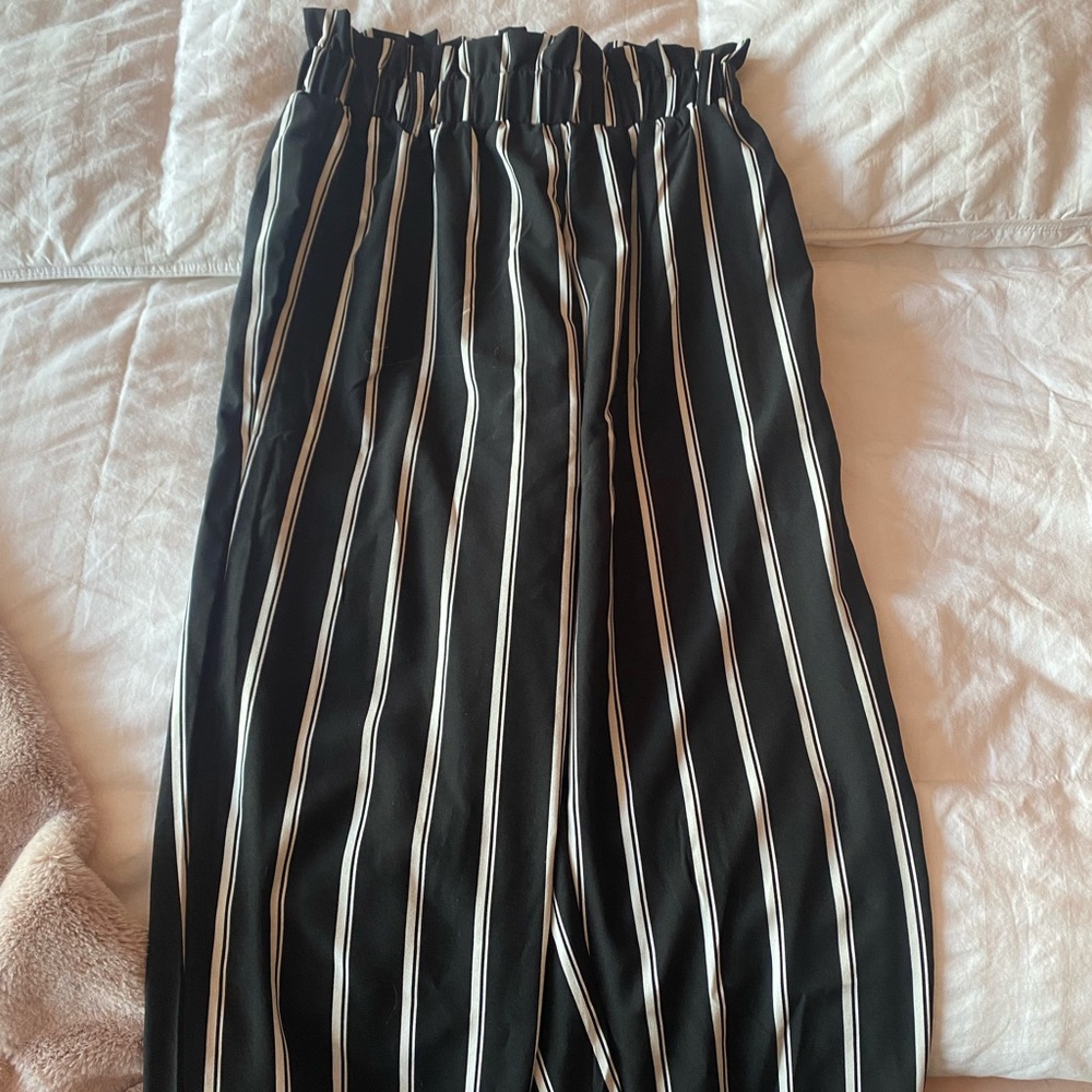 Shein striped pants